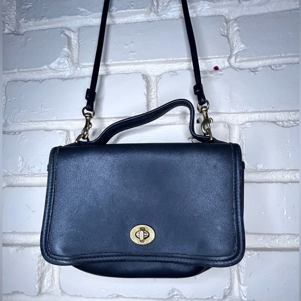 Black Coach Crossbody Bag